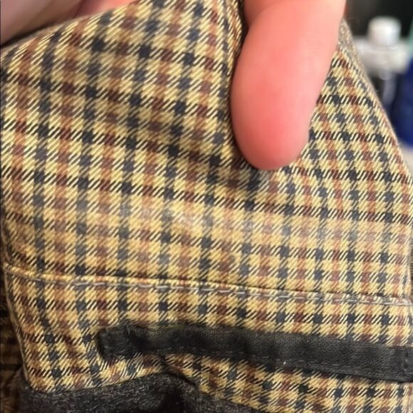 Dries Van Noten Plaid Button Closure Belt Pockets Jacket Luxury - Picture 10 of 15